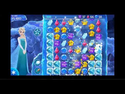 Frozen Free Fall    How To Do Level 72 Very Easy