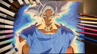 【ドラゴンボール】悟空 身勝手の極意描いてみた| Drawing Goku Ultra Instinct | Dragon Ball #drawing #dragonball #ドラゴンボール