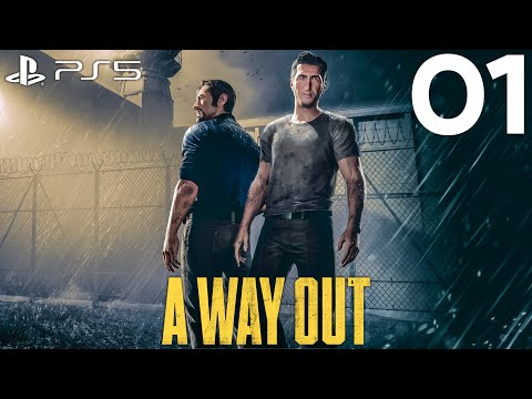 A way out - part 1 (CO-OP) Gameplay Walkthrough [PS5] - No Commentary