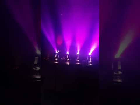 Chauvet Intimidator 1.0 (4 stuks) in master/slave mode