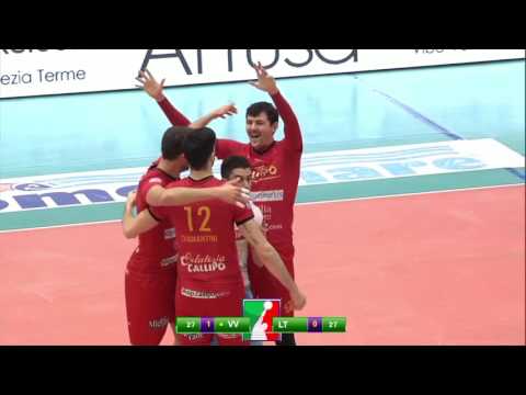 #SuperLega - Vibo Valentia-Latina 3-1: highlights