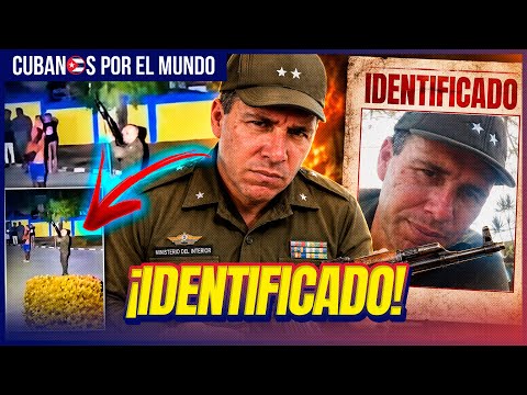 Militar cubano identificado por disparar contra manifestantes en Antilla