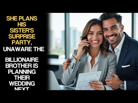 She Plans His Sister's Surprise Party, Unaware Billionaire Brother Is Planning Their Wedding Next