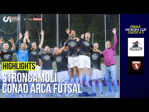 Stroncamoli - Conad Arca Futsal (Finale Mitropa Cup - Calcio a 5)