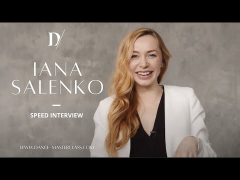 Speed Interview with Star Ballerina Iana Salenko⎮ Dance Masterclass