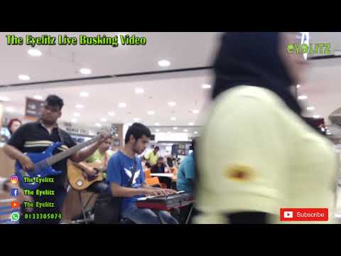Luqman Faiz - Kepuraanmu Live Busking Cover by The Eyelitz..