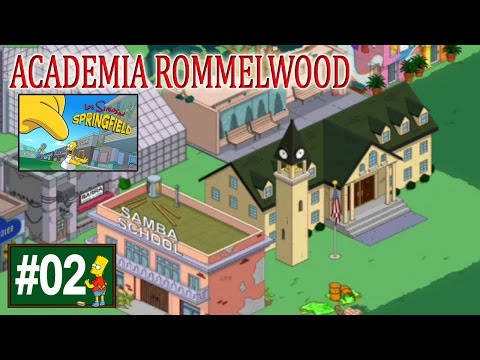 Los Simpson Springfield "A. Rommelwood, Cap. 2 - La Academia Rommelwood" por Tony