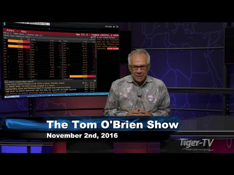 Daily Stock Market Recap by Tom O'Brien November 2nd