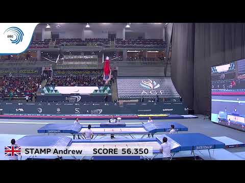 Great Britain - 2018 Trampoline European silver medallists, junior men's team