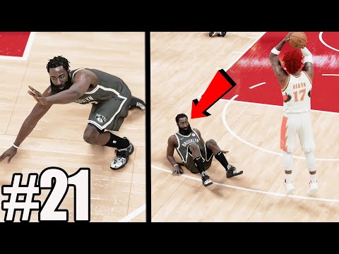 NBA 2k21 MyCAREER - EPIC ANKLE BREAKERS DESTROY JAMES HARDEN! 100+ on Hall of Fame! Ep 21
