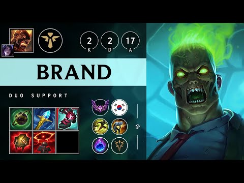 Brand Support vs Senna - KR Master Patch 25.19