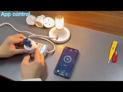 How to connect WiFi Smart Socket Plug to Tuya Smart Life APP ? ForLinkon technology will teach you