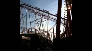 preview picture of video 'The Millenium Coaster at Fantasy Island, Ingoldmells, 22/10/2011'