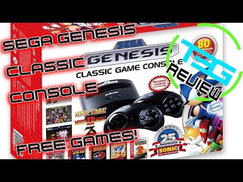 Sega Genesis Classic Game Console Review! - GREAT GIFT IDEA!