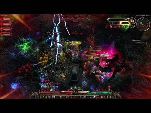 Grim Dawn Crucible 150-170 4:26 DPS Pet Cabalist