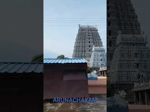 Arunachalam temple 🙏 🛕 🕉 360° view. #likesharesubscribe #arunachalam #tiruvannamalai #omnamahshivaya