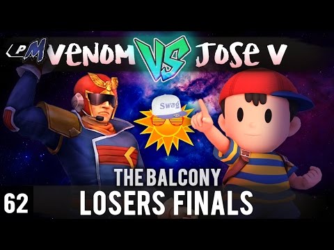 PM @ the Balcony 62 - Losers Finals ft. Jose V (Ness) VS R3|Venom (Cpt. Falcon)