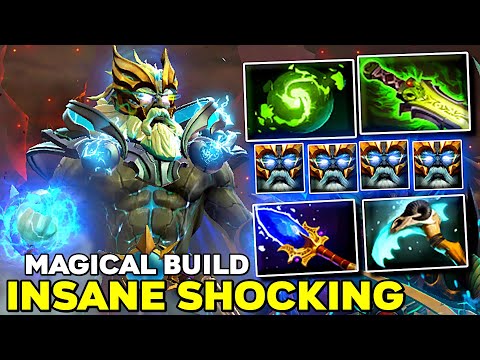 Zeus Insane Shocking Magical Build Top Immortal Ranked Spam Skill Intense - Dota 2