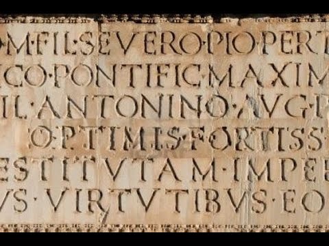 The Latin Roman Alphabet