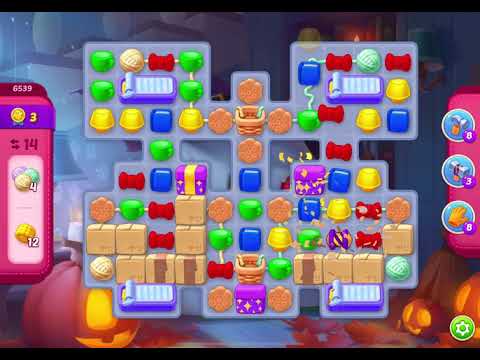 HomeScapes Level 6539 no boosters (15 moves)