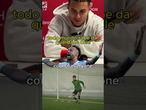 Antonio Nusa se revela um grande fã do Neymar #futebol #futebolbrasileiro #neymar