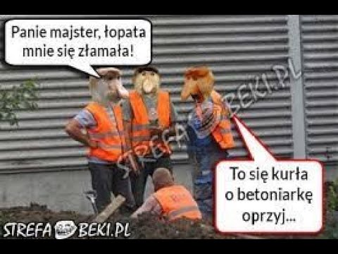 HIT !!! WIRTUOZI BUDOWNICTWA (JANUSZE) - śmieszne wypadki na budowie