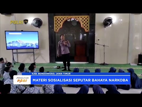 HUMAS POLRES BONDOWOSO SOSIALISASI BAHAYA NARKOBA KEPADA SISWA SD TAHFIDZ AL-FATIH