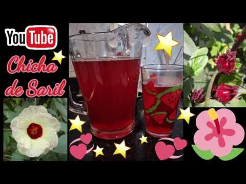 HOW TO MAKE CHICHA DE SARIL PANAMEÑO (SORREL DRINK PANAMANIAN STYLE)