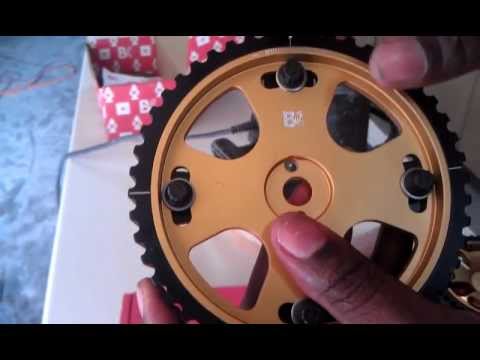 Brian crower new cam gears vs old cam gears 4g63