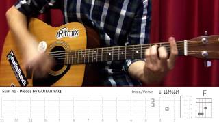 How to play Sum 41 - Pieces
