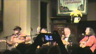 Bill Staines, Bob Franke, Mason Daring and Jeanie Stahl         Hard Times