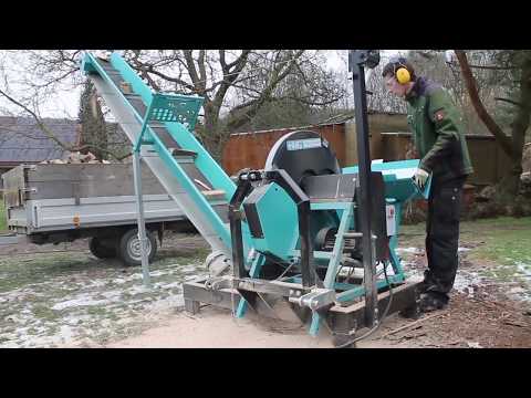 HMG wsk 7-5 Wippkreissäge mit Förderband