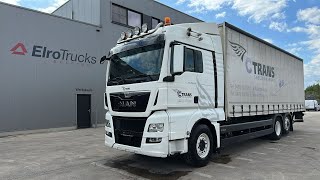 MAN TGX 26.400 (EURO 6 / 6X2 / LIFT / HAYON / BELGIAN TRUCK / GUTE Z curtainsider truck for sale - Image 4 | Autoline IN MAN TGX 26.400 (EURO 6 / 6X2 / LIFT / HAYON / BELGIAN TRUCK / GUTE Z curtainsider truck | Image 4 - Autoline