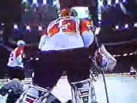 Jarkko Ruutu Gets Nailed By Biron!!
