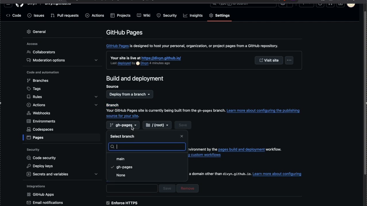 Facing errors deploying Docusarurus to Github Pages? ReadME page deployed? - Problem Solution