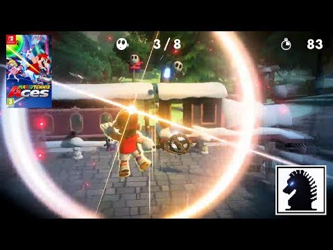NS Mario Tennis Aces - Adventure #14: Snowfall Mountain Station