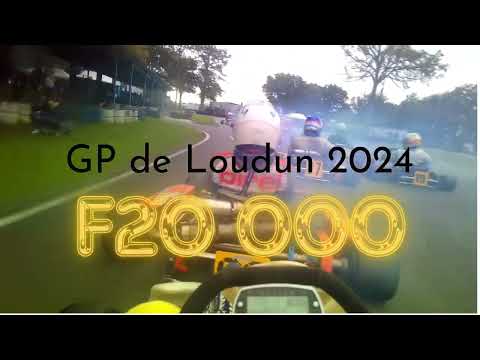 Karting GP de Loudun 2024 Formule 20 000  - ON BOARD Race kart 100cc