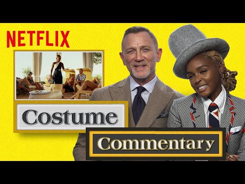 Glass Onion Cast Daniel Craig & Janelle Monáe Break Down their Looks | Netflix