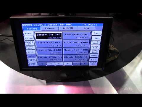 Korg Pa3X  Demo (Malcom Doak) @ Namm 2011: part 3 of 3