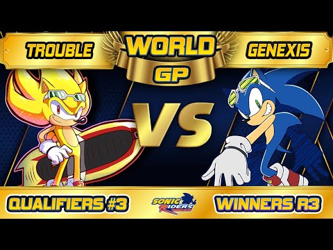 Sonic Riders World Grand Prix Qualifier #3 | Trouble vs Genexis - Winners Round 3
