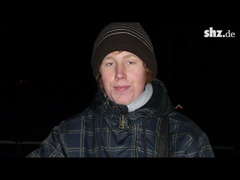 Michael Schulte und das Kalb aus Dollerup