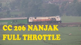 Download lagu Deru mesin lokomotif KA Malabar saat menanjak dan menikung mp3