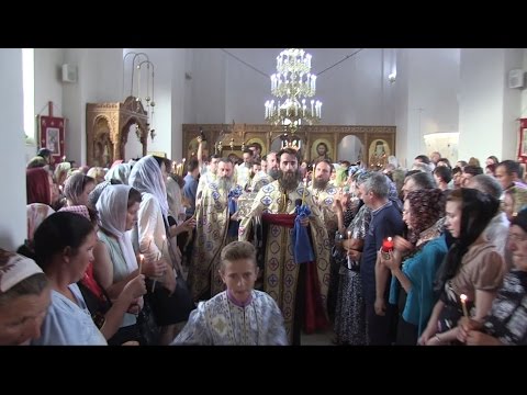 Sfanta Biserica Draxeni, jud.Vaslui - sarbatorirea unui an de la sosirea moastelor Sf. Ier. Nectarie