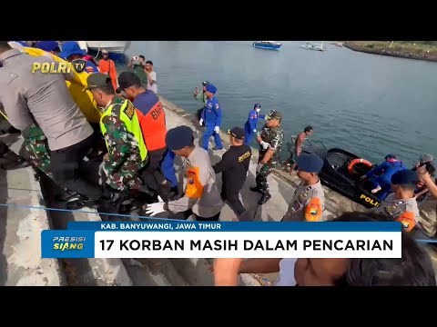 PENCARIAN KORBAN TENGGELAMNYA KMP TUNU PRATAMA JAYA DIPERPANJANG