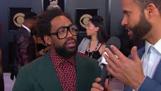 PJ Morton | Red Carpet | 60th GRAMMYs
