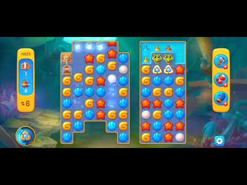 Fishdom Easy Level 11825 (with ingame lightning and firecracker boosters) @choraelmin