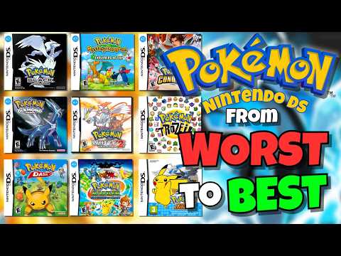 Ranking EVERY Pokemon on the DS!