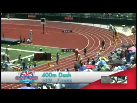 2012 AAU Junior Olympics Sub-Youth Boys 400 Meter Dash Finals