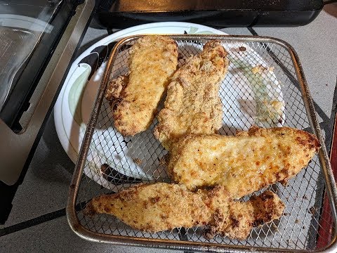 Air Fried Chicken Breast Strips, Power Air Fryer Oven Elite Recipe