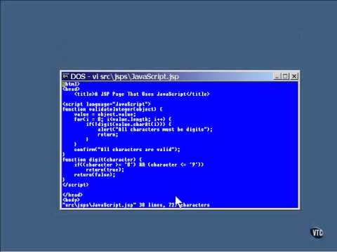Lesson8 Javascript In A Jsp Java Servlet Jsp Tutorial